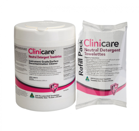 clinicare-neutral-detergent-wipe-220-refill