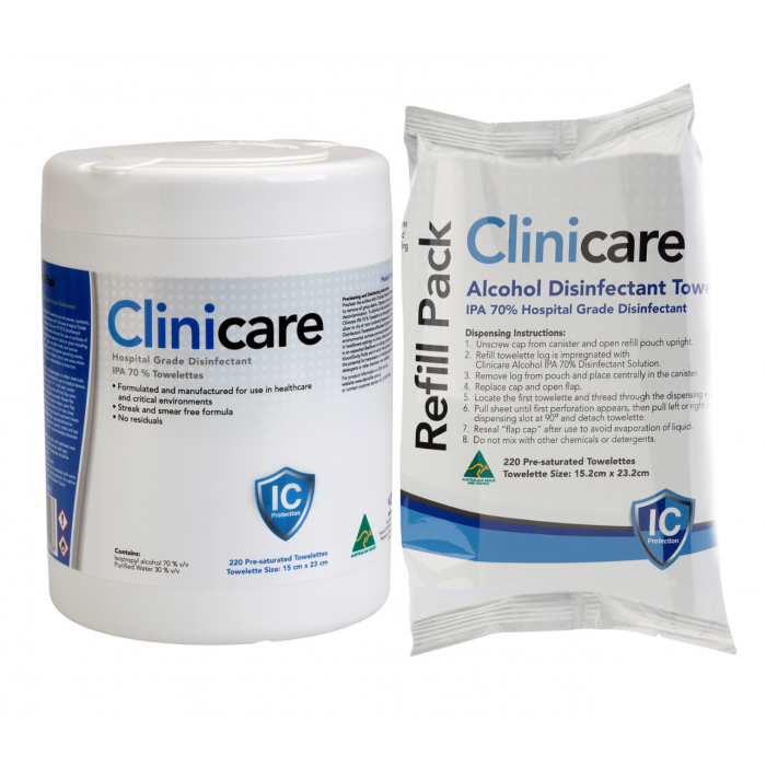 clinicare-alcohol-wipe-220
