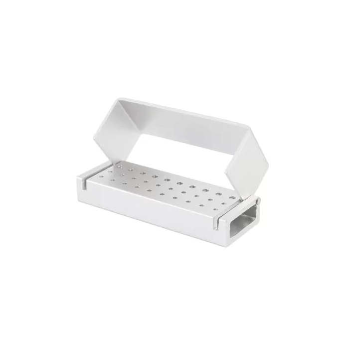 dentamedix-aluminium-bur-block-autoclavable-rax10-holes-fgx20-holes