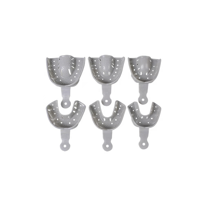 dentamedix-abs-impression-trays-grey-12-bag