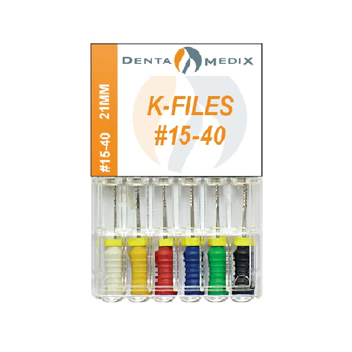 dentamedix-k-files-25mm-6-pack