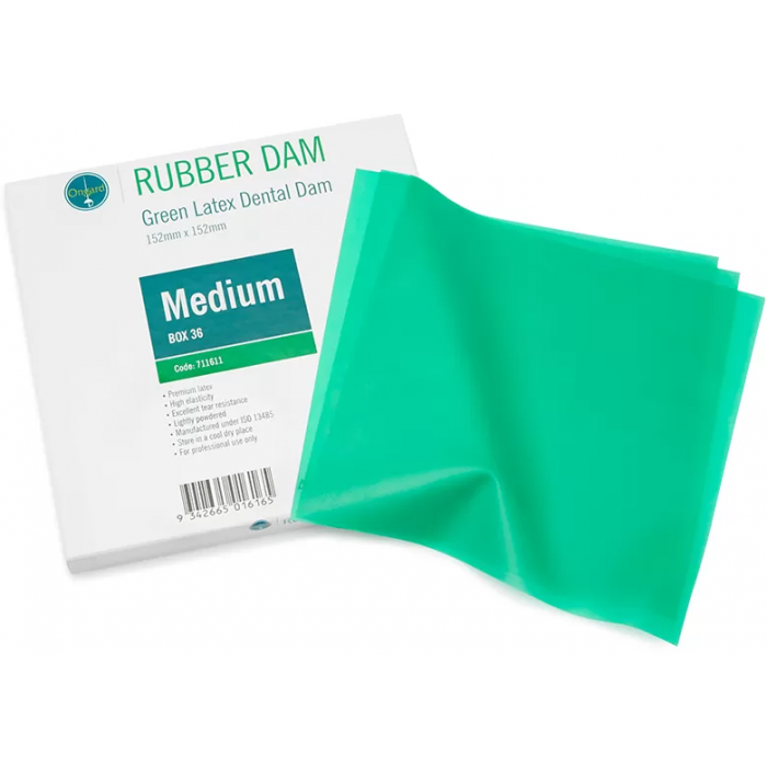 ongard-rubber-dam-mint-green-medium-36-box